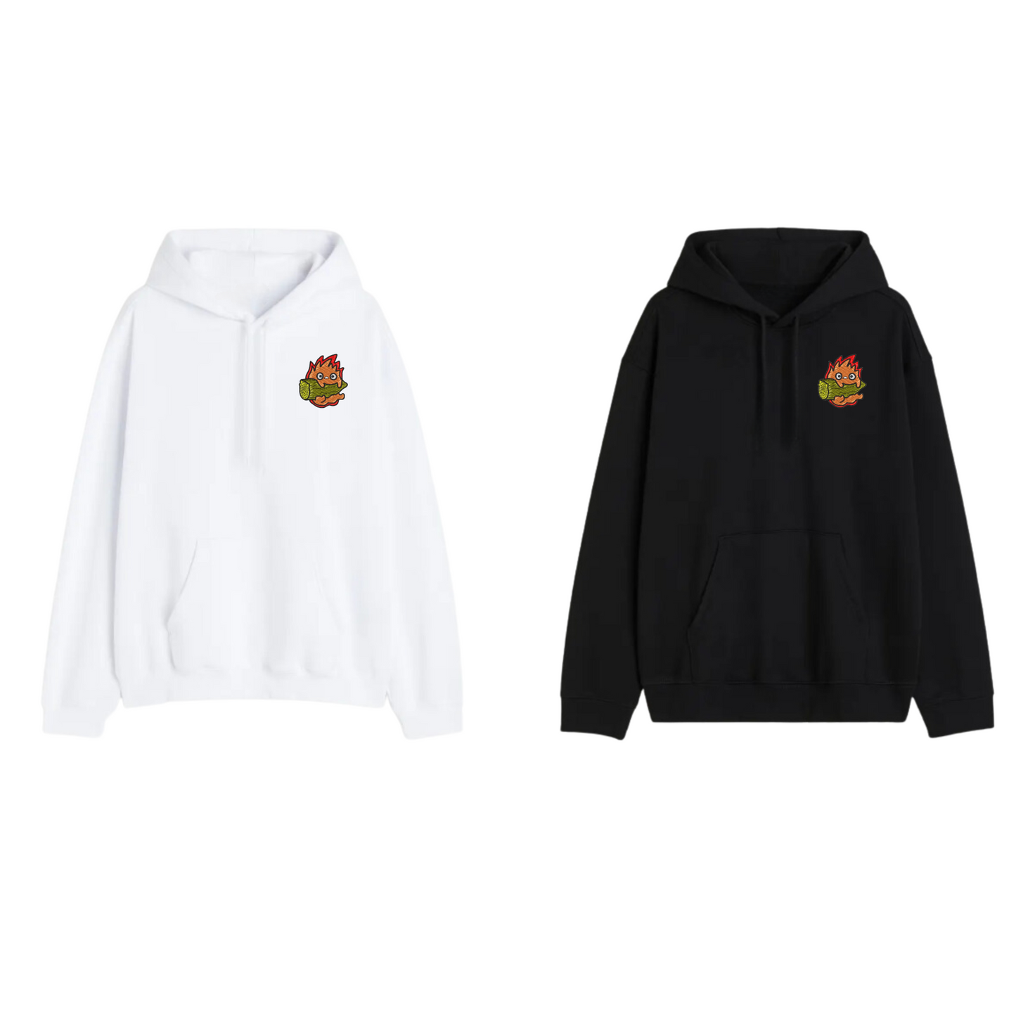 Calcifer Custom - Le Château Ambulant - Petite Broderie