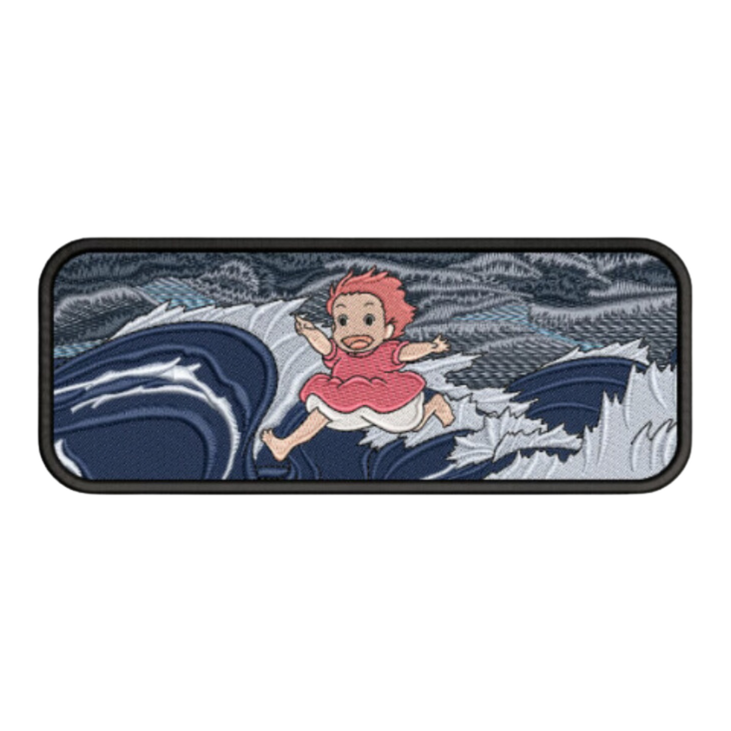 Brunehilde Custom - Ponyo sur la Falaise - Broderie Enfant
