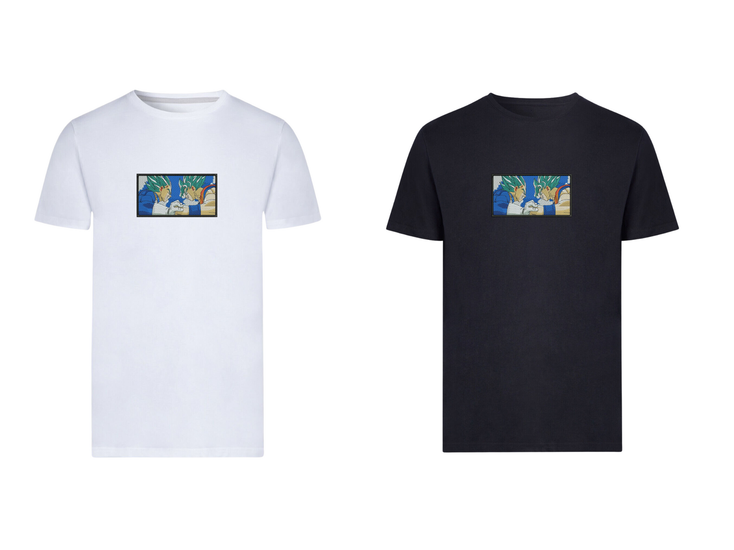 Vegeta et Goku Custom - Dragon Ball - Broderie