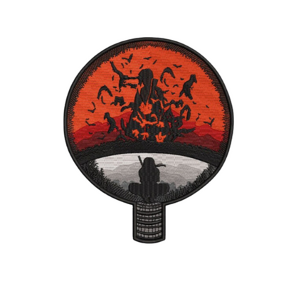 Itachi Custom - Naruto - Broderie Enfant