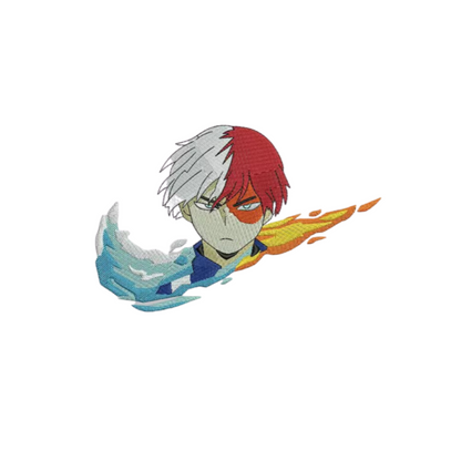 Shoto Todoroki Custom - My Hero Academia - Broderie Enfant