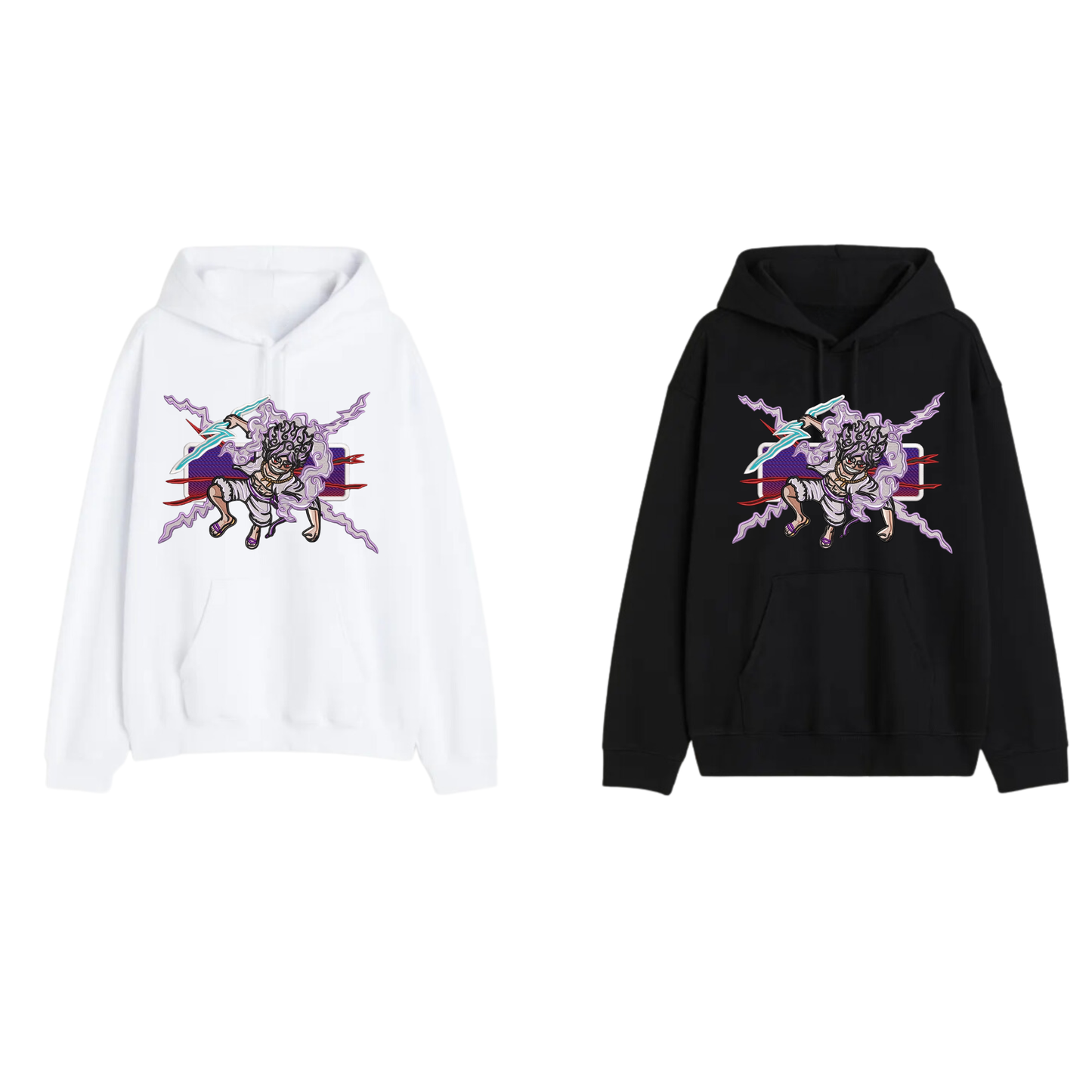 Luffy custom - One piece - Grande Broderie