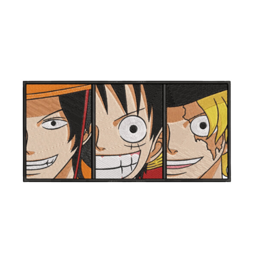 Ace, Luffy et Sabo - One Piece - Broderie Enfant