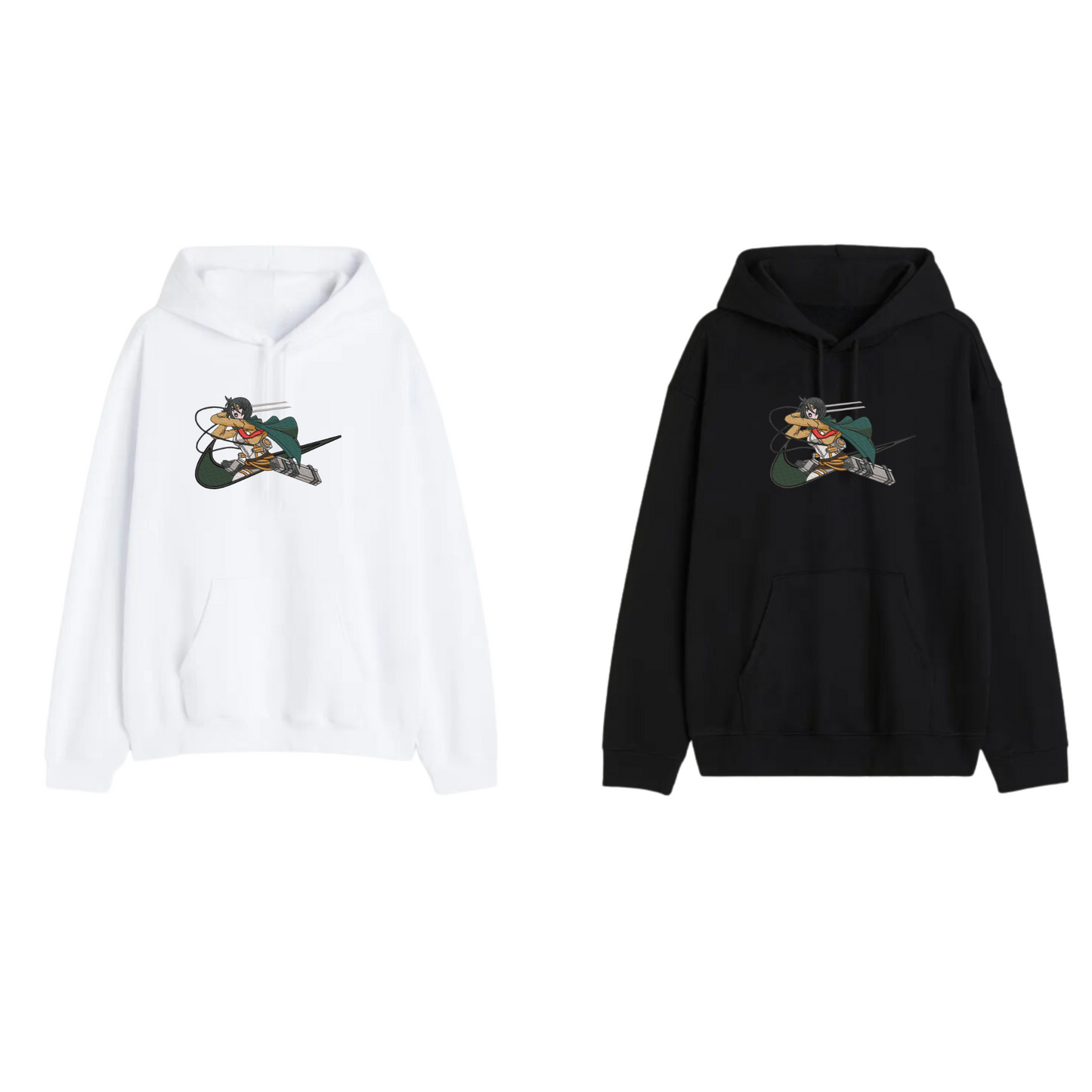 Mikasa Custom - Attaque des titans - Broderie