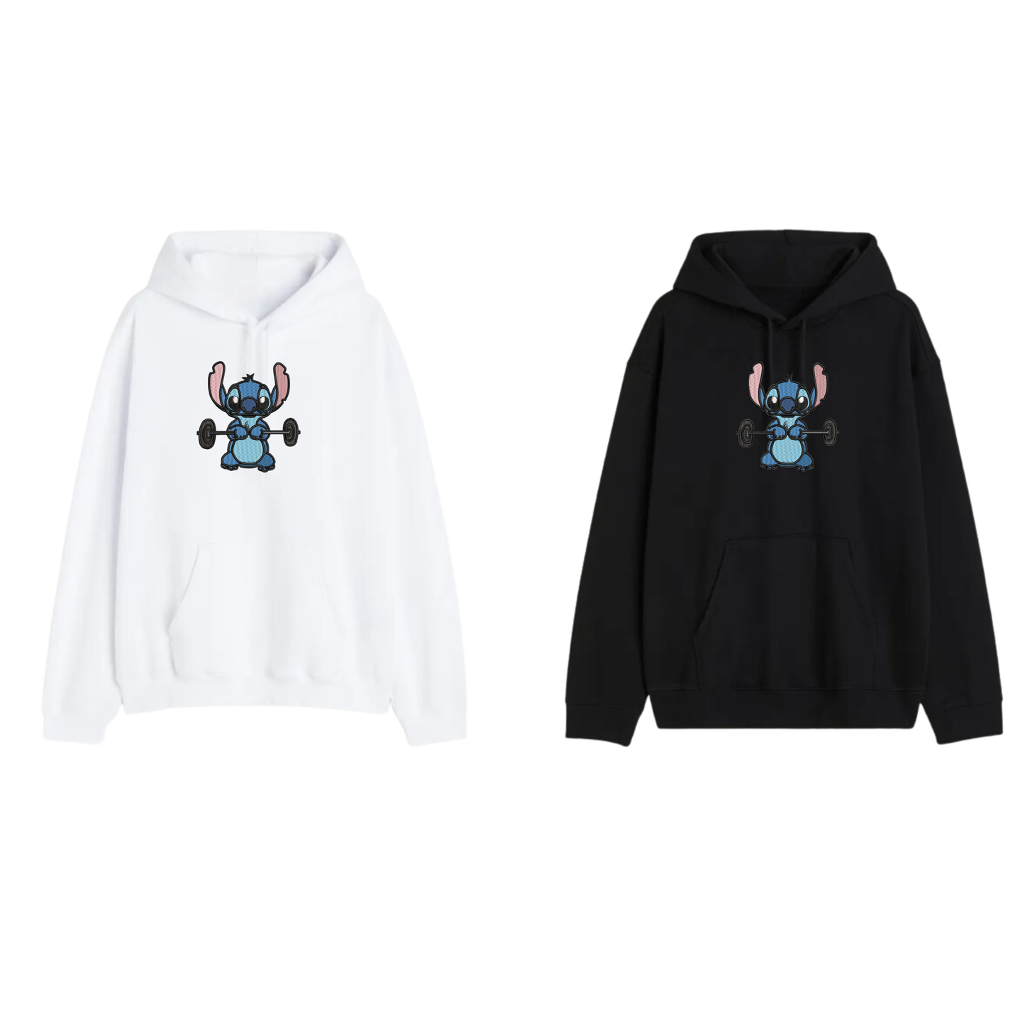 Gym Stitch custom - Lilo et Stitch - Broderie