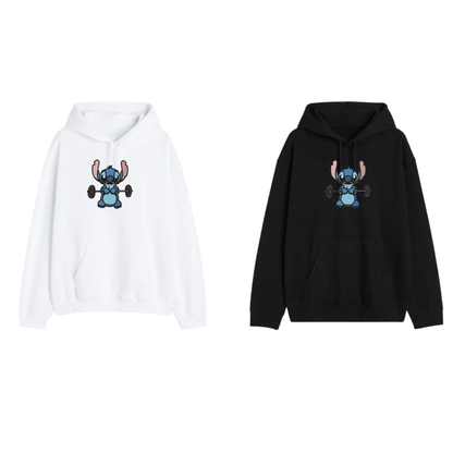 Gym Stitch custom - Lilo et Stitch - Broderie