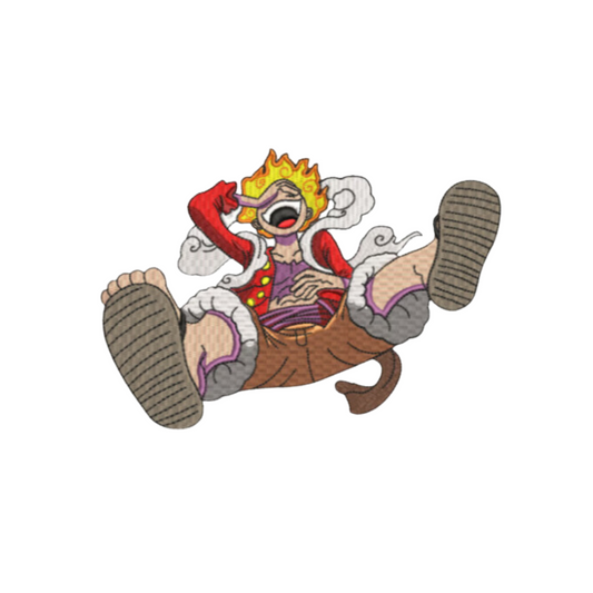 Luffy Custom - One Piece - Broderie Enfant