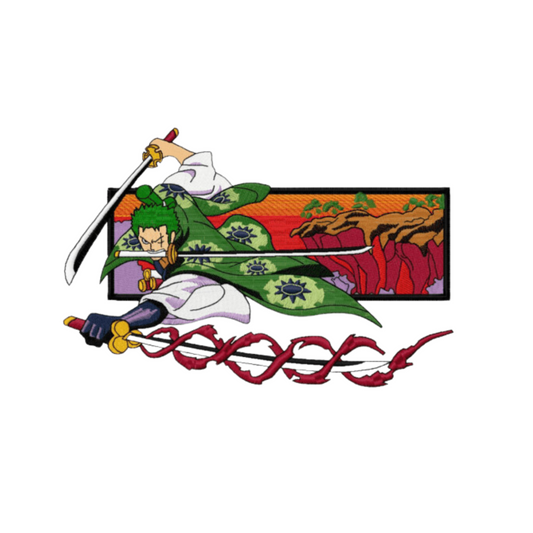 Zoro Custom - One Piece - Broderie Enfant