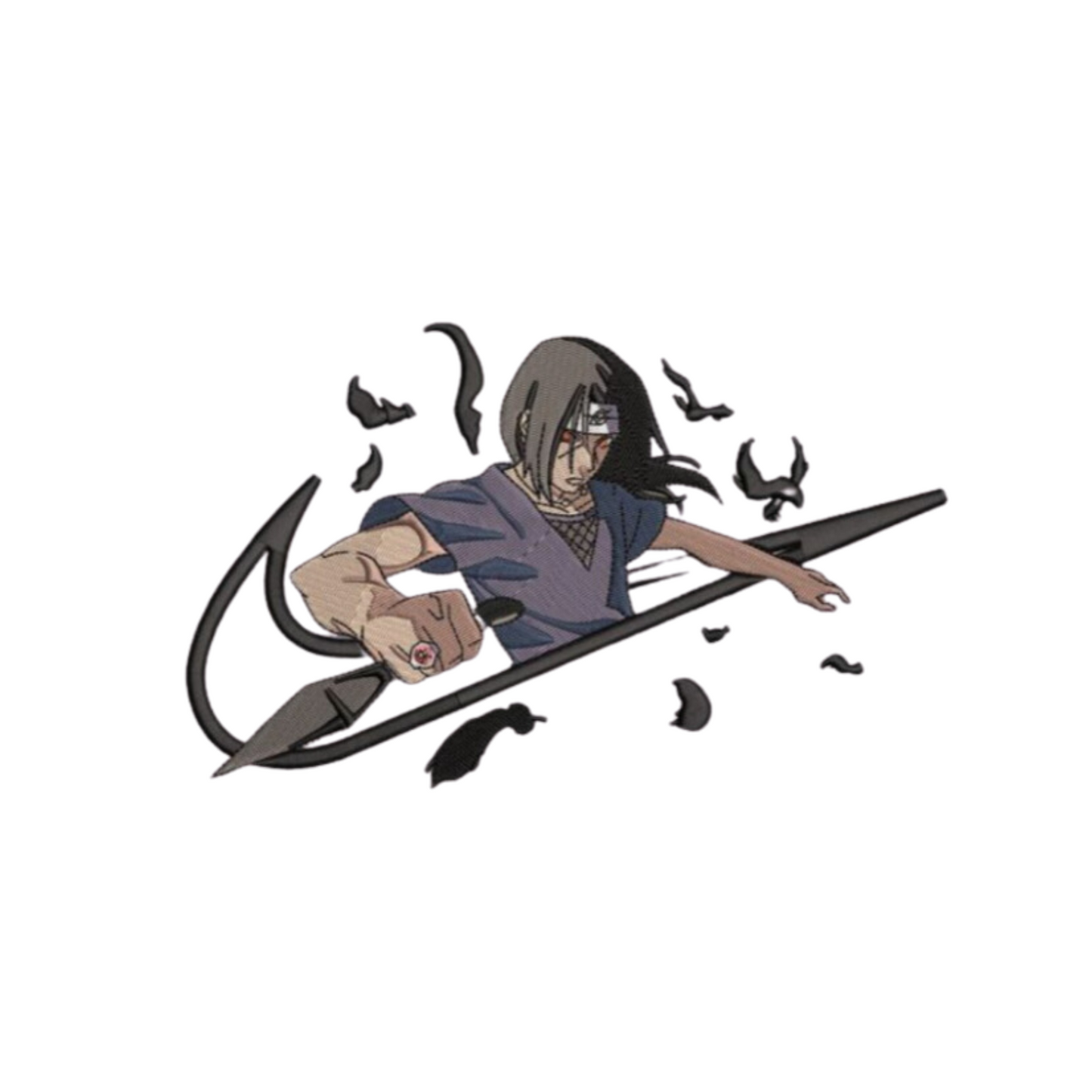 Itachi Custom - Naruto - Broderie Enfant
