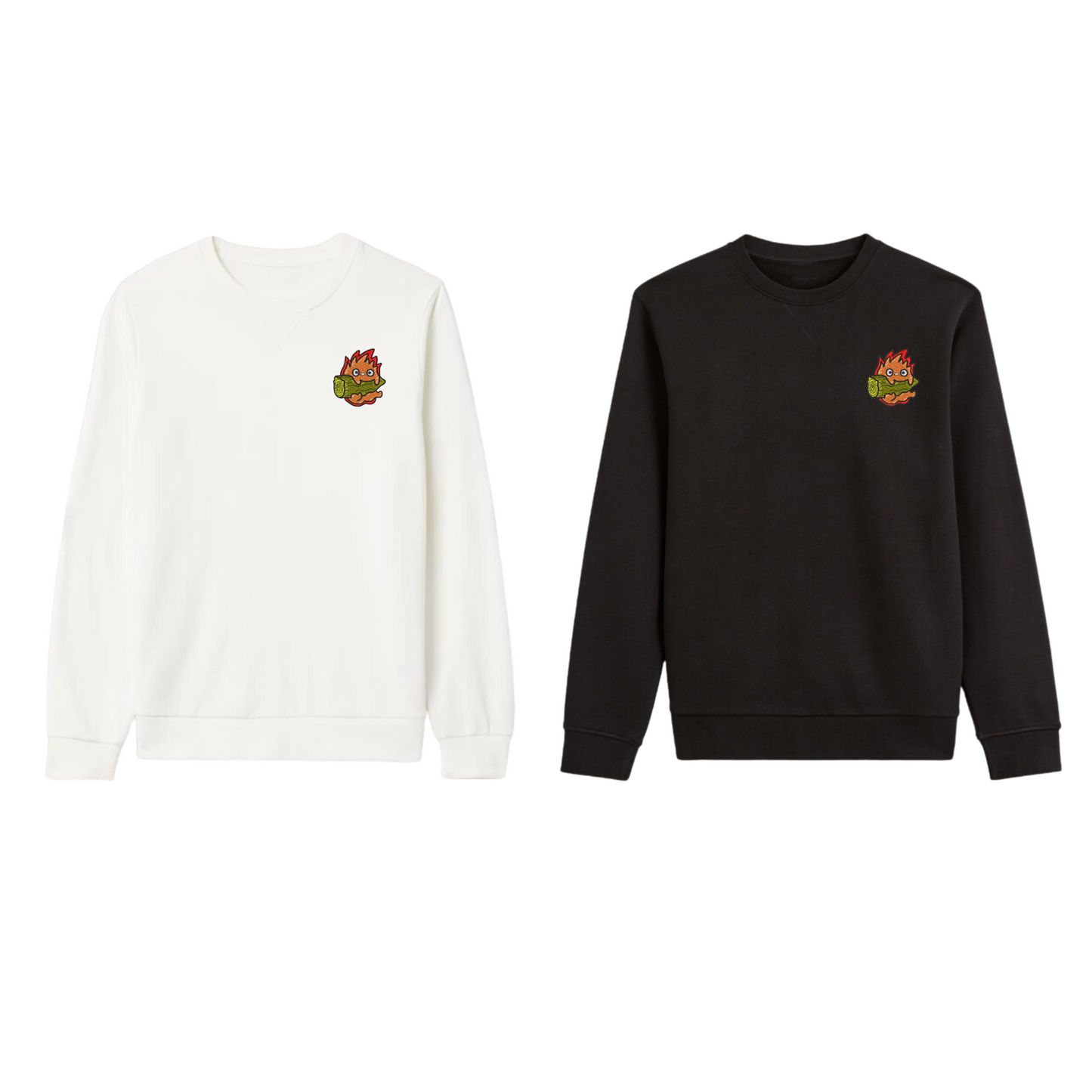Calcifer Custom - Le Château Ambulant - Petite Broderie