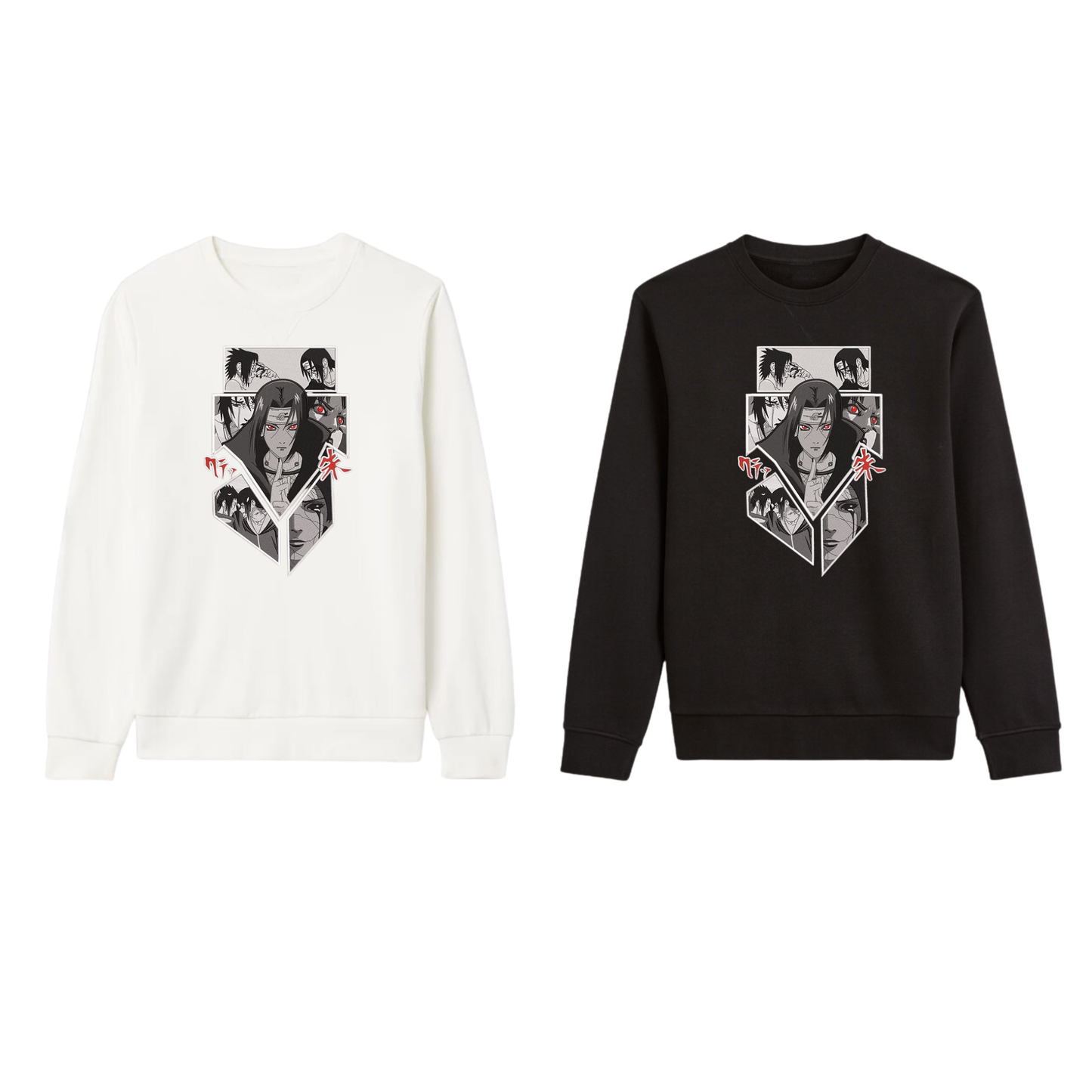 Itachi & Sasuke Custom - Naruto - Grande Broderie