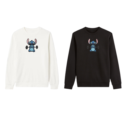Gym Stitch custom - Lilo et Stitch - Broderie