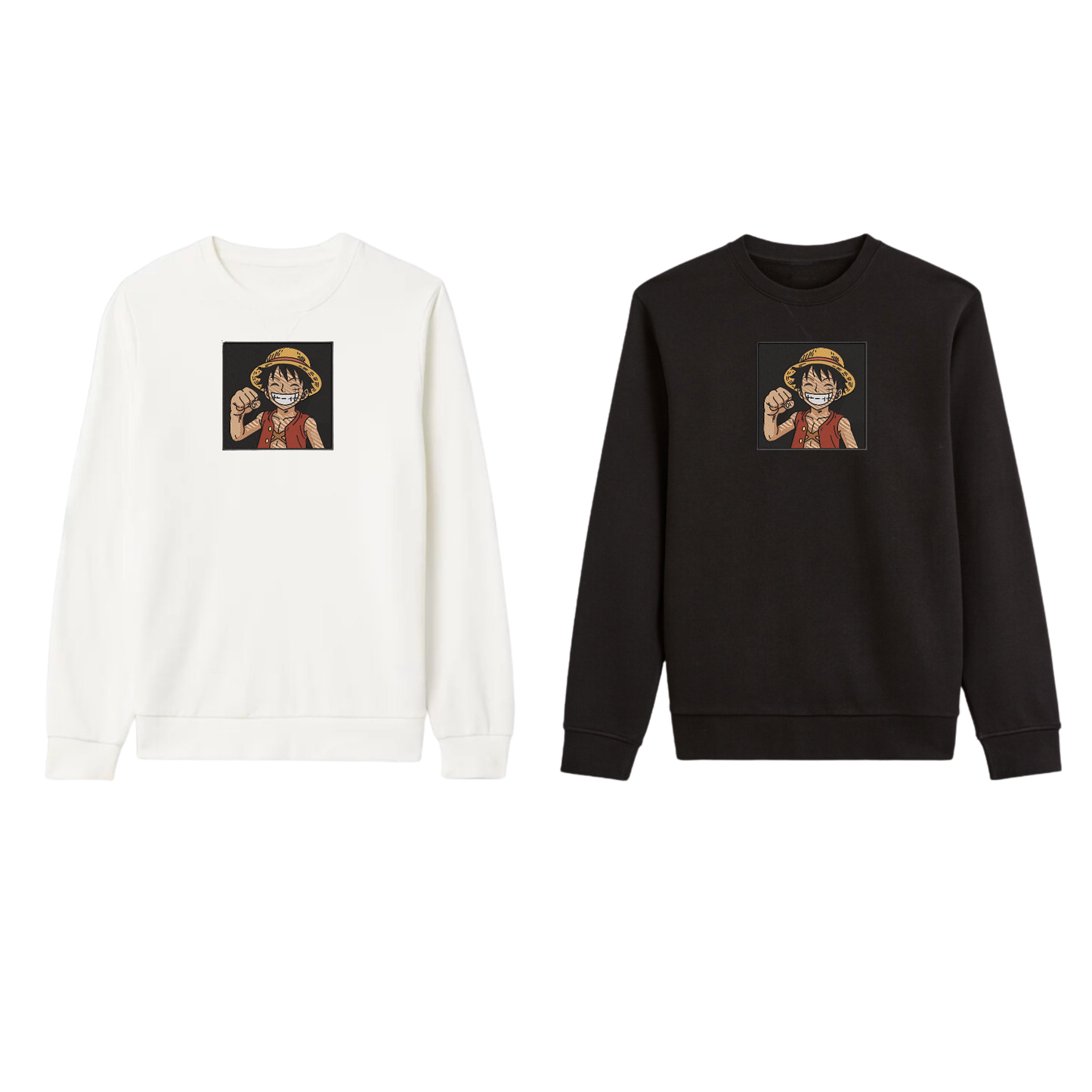 Monkey D. Luffy Custom - One Piece - Broderie