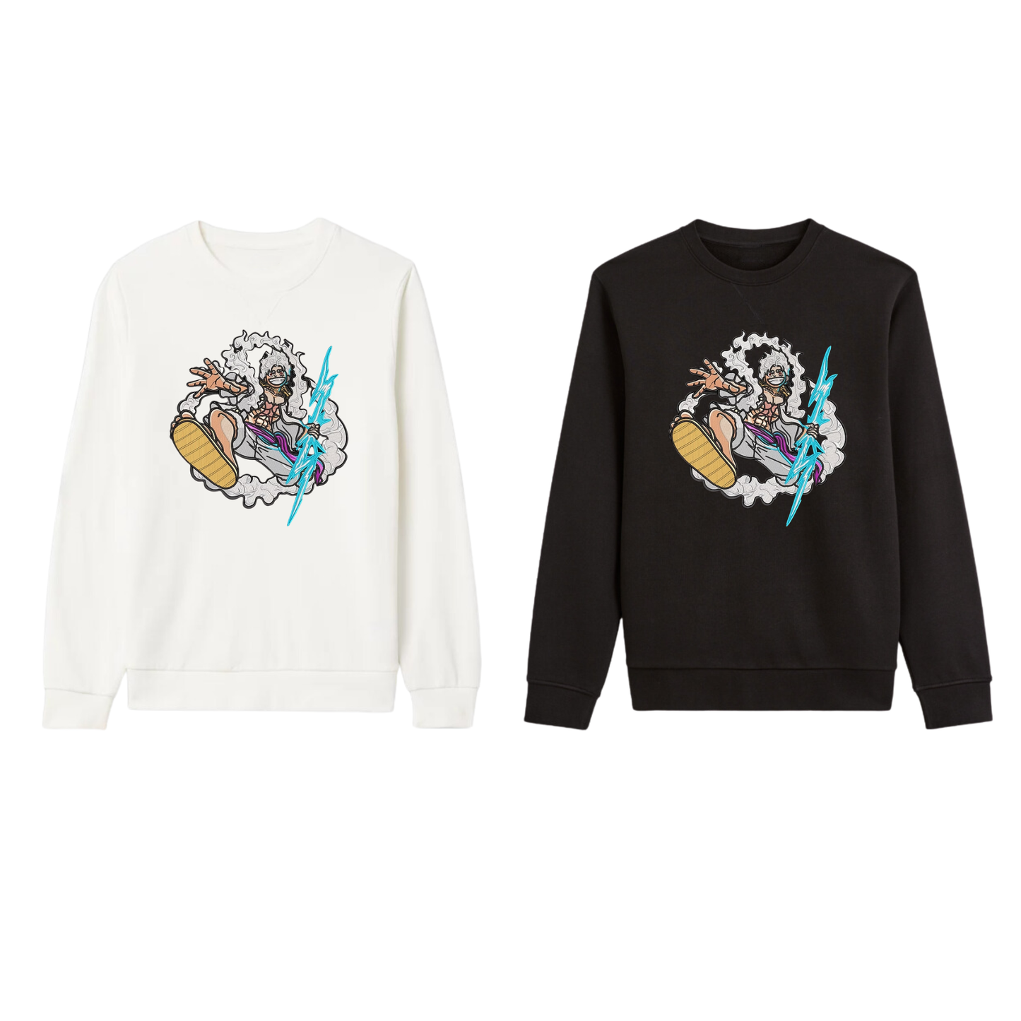 Luffy custom - One piece - Grande Broderie