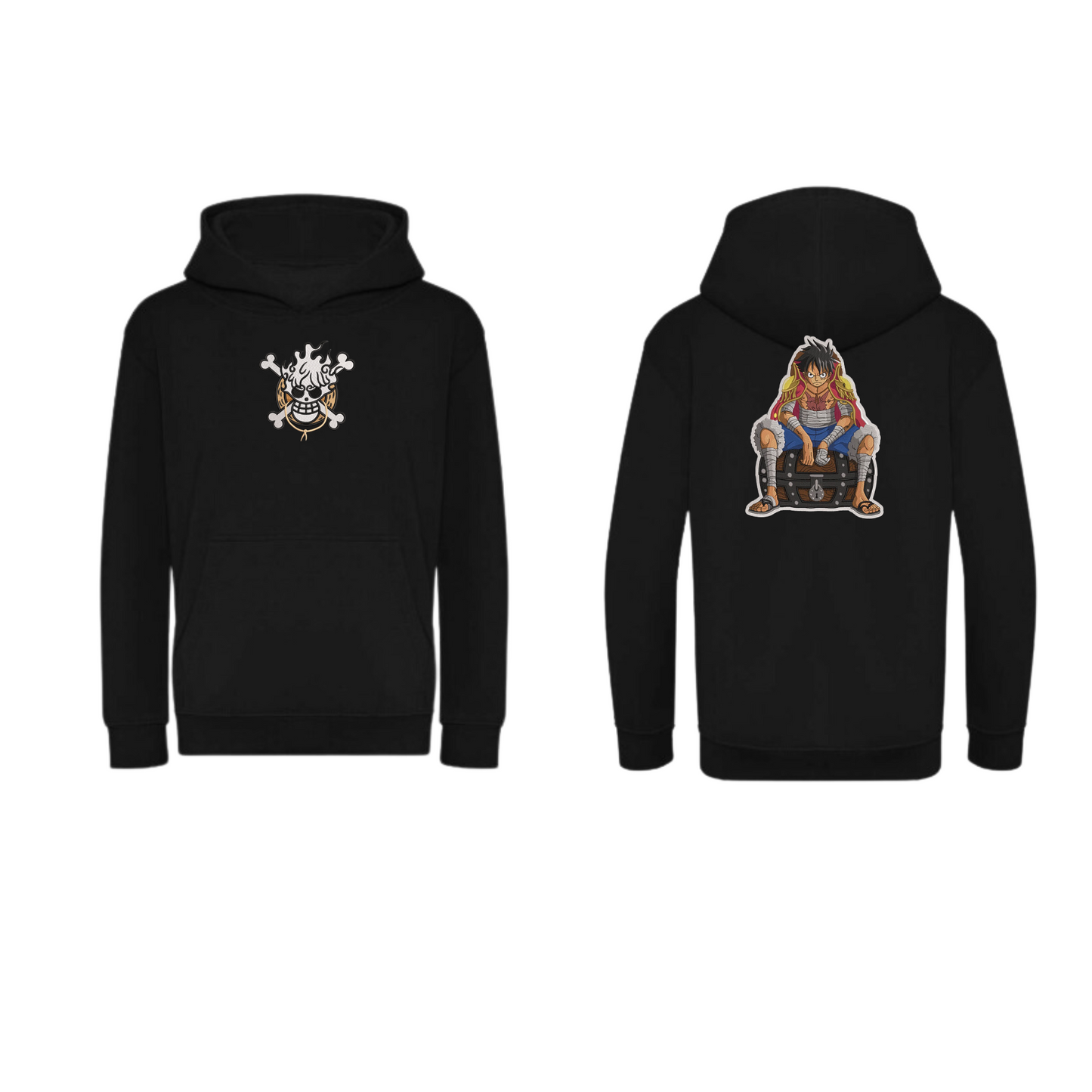 Luffy Custom - One Piece - Double Broderie