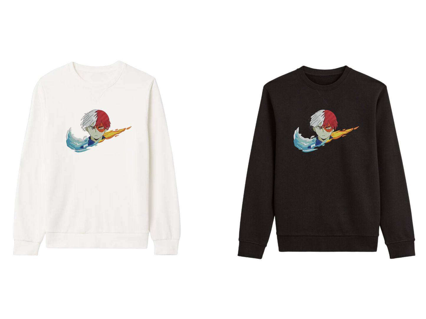 Shoto Todoroki Custom - My Hero Academia - Broderie