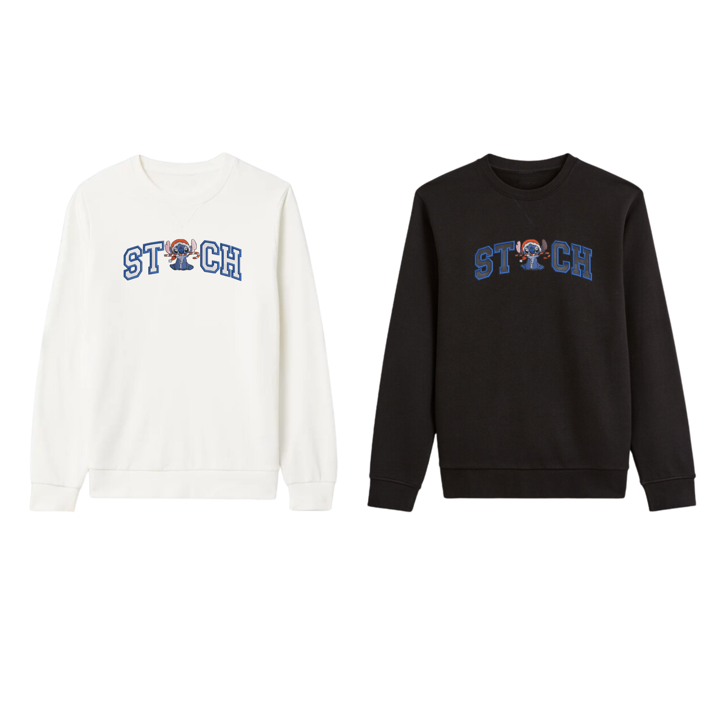 Stitch Noël custom - Lilo et Stitch - Broderie