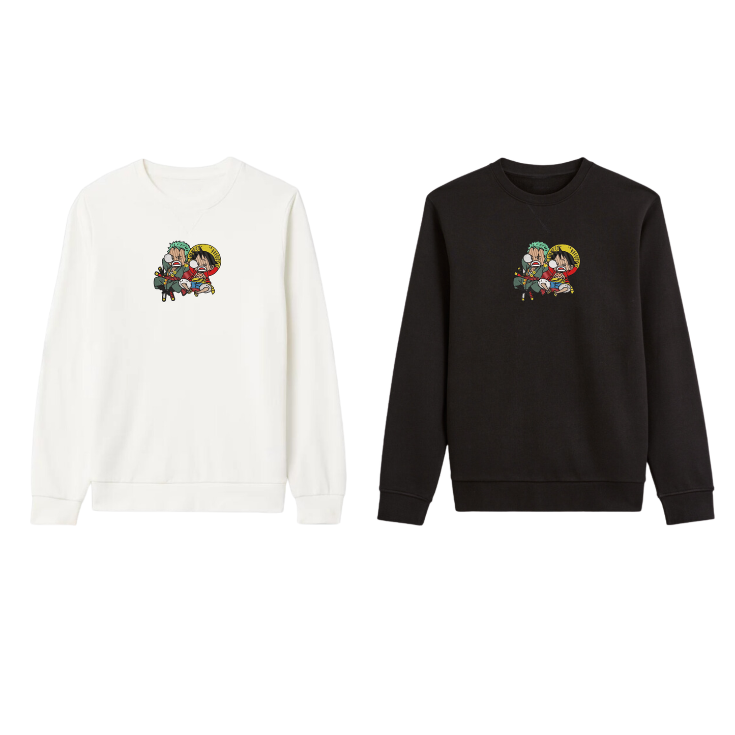 Luffy et Zoro Custom - One Piece - Broderie