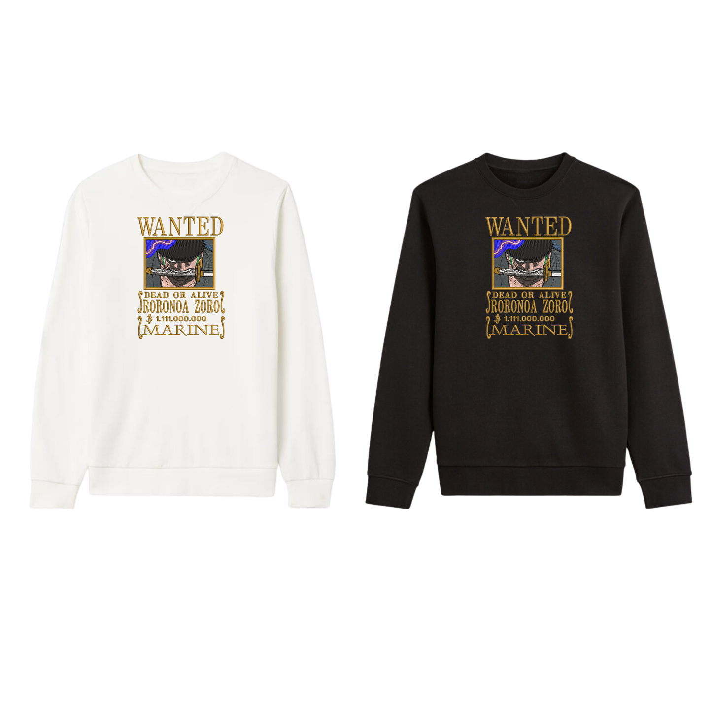 Roronoa Zoro Custom - One Piece - Broderie