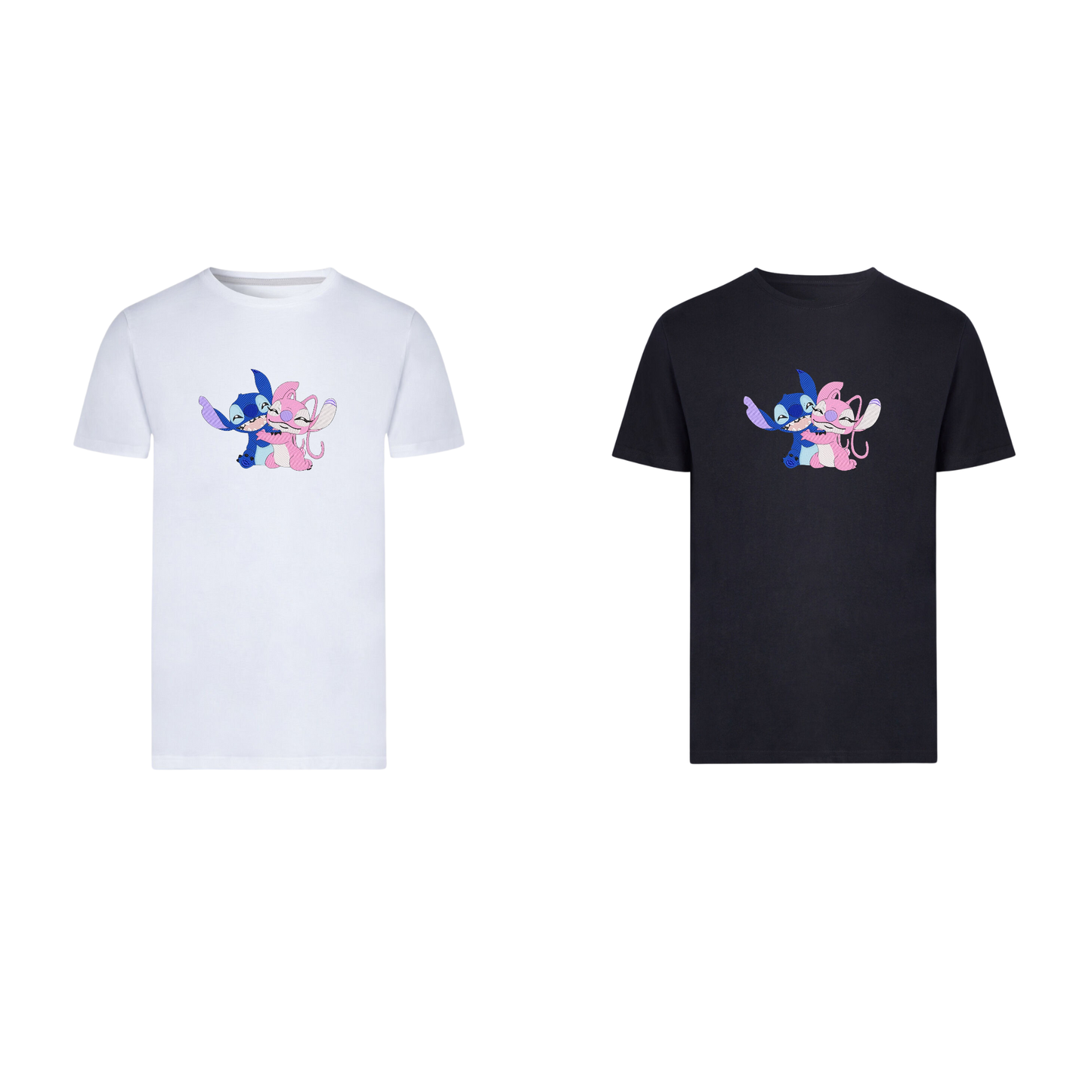 Stitch et Angel custom - Lilo et Stitch - Broderie