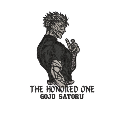 Gojo Custom - Jujutsu Kaisen - Broderie