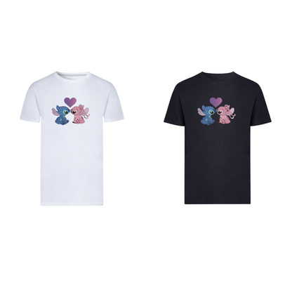 Stitch et Angel custom - Lilo et Stitch - Broderie