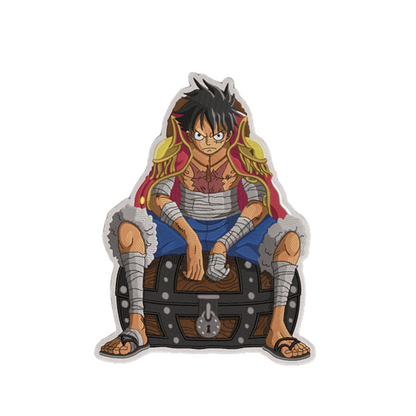 Luffy Custom - One Piece - Double Broderie