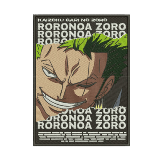 Zoro Custom - One Piece - Double Broderie
