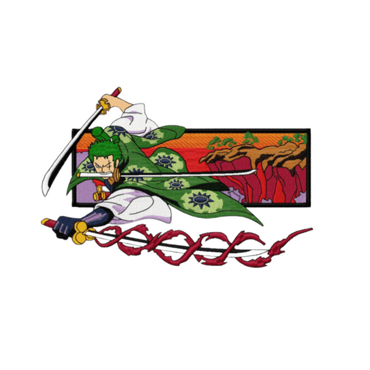 Zoro Custom - One Piece - Broderie