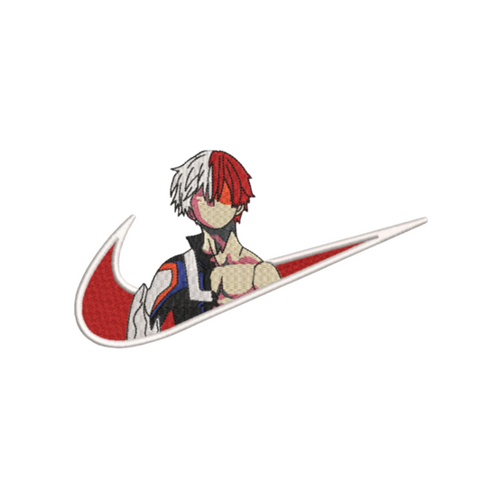 Shoto Todoroki custom - My hero academia - Broderie