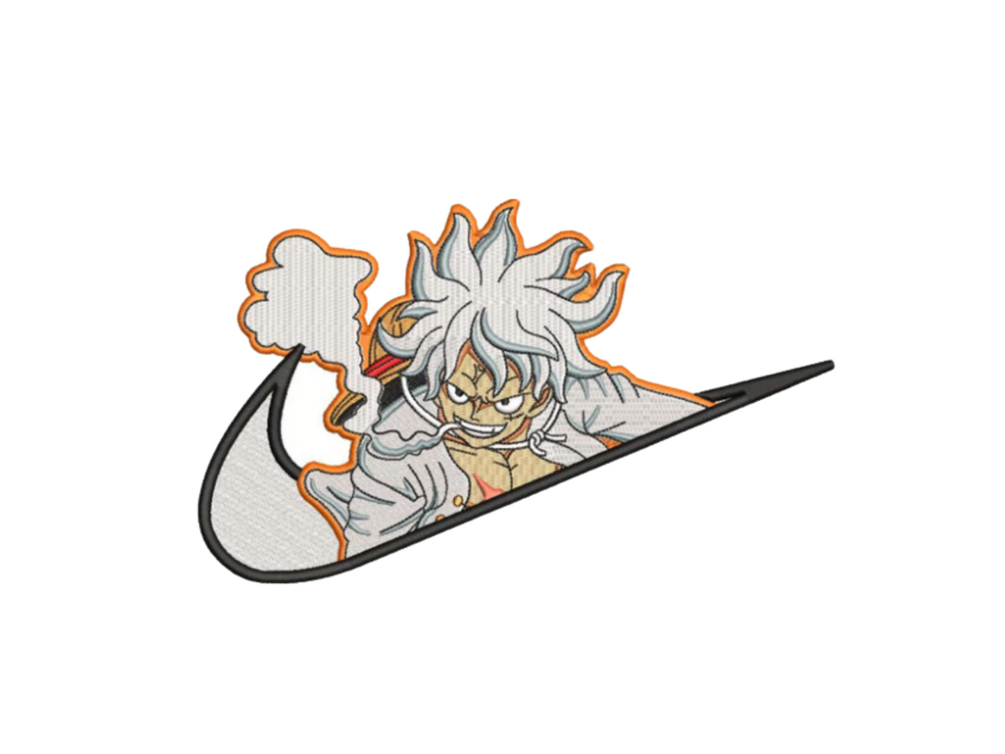 Luffy Custom - One Piece - Broderie