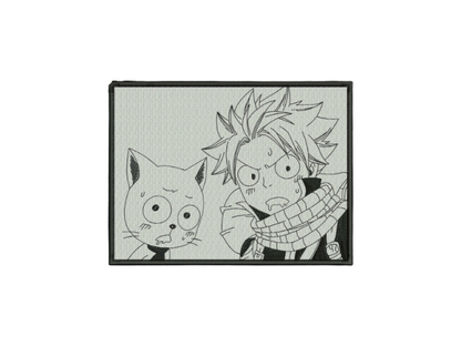 Natsu et Happy - Fairy Tail - Broderie