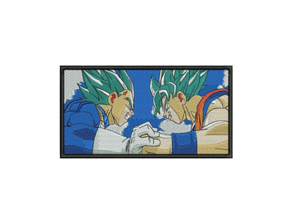 Vegeta et Goku Custom - Dragon Ball - Broderie