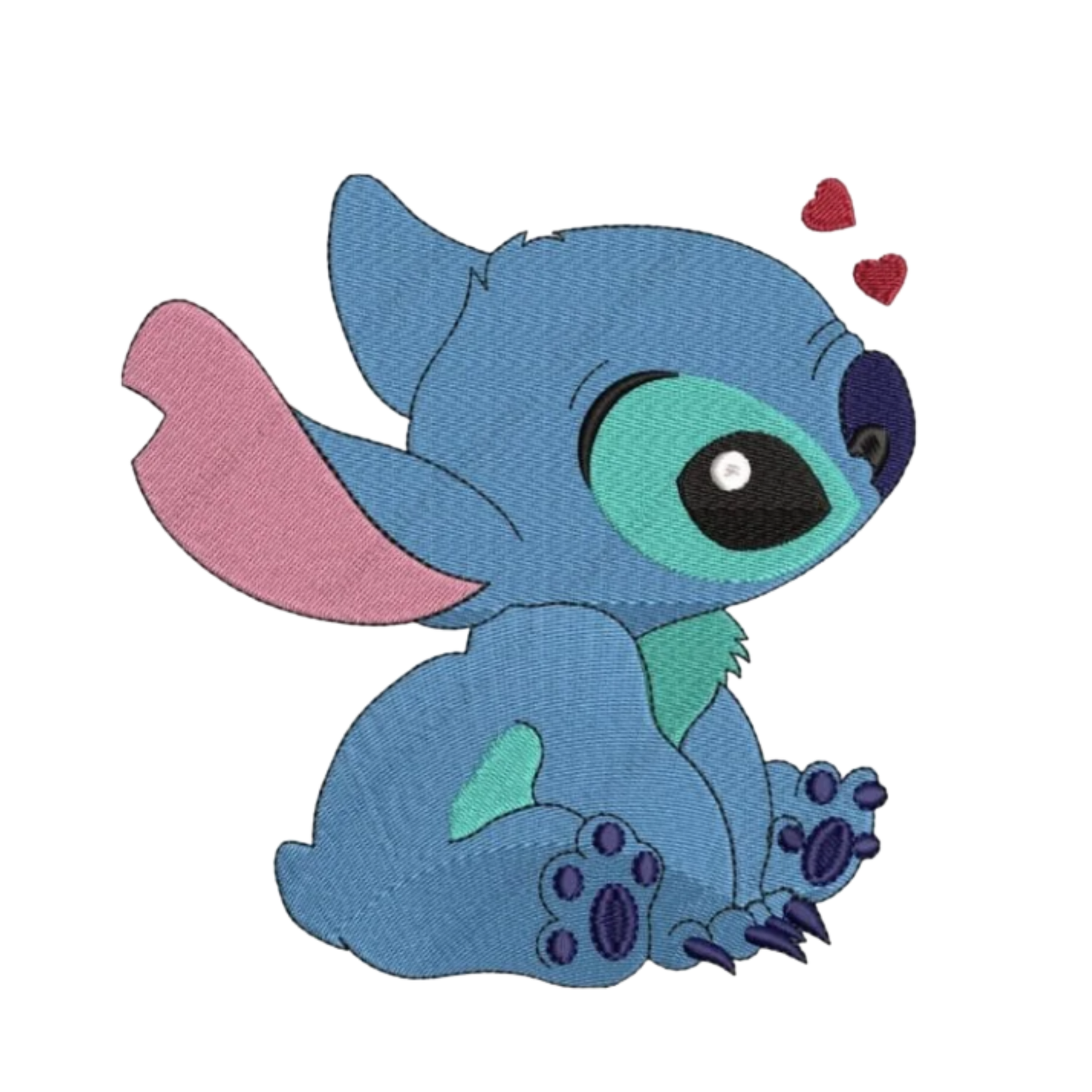 Stitch custom - Lilo et Stitch - Broderie