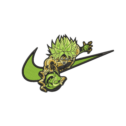 Broly Custom - Dragon Ball - Broderie