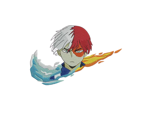 Shoto Todoroki Custom - My Hero Academia - Broderie