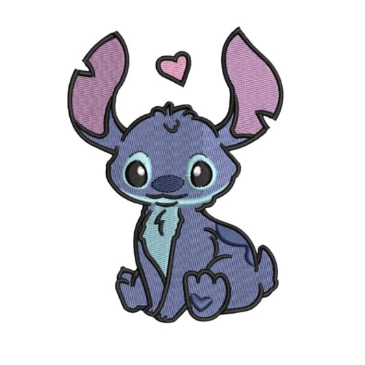 Stitch custom - Lilo et Stitch - Broderie