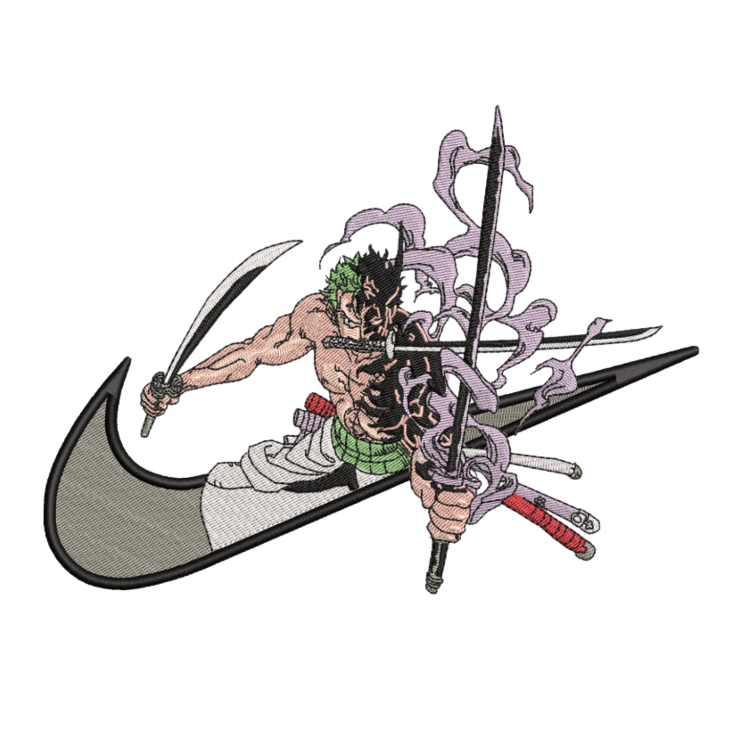 Roronoa Zoro Custom - One Piece - Broderie