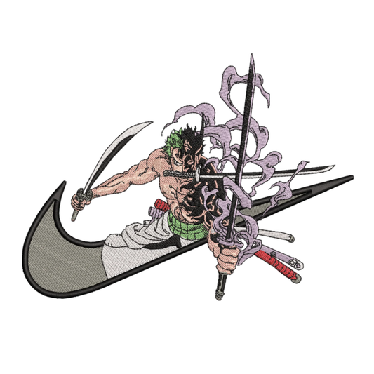 Roronoa Zoro Custom - One Piece - Broderie