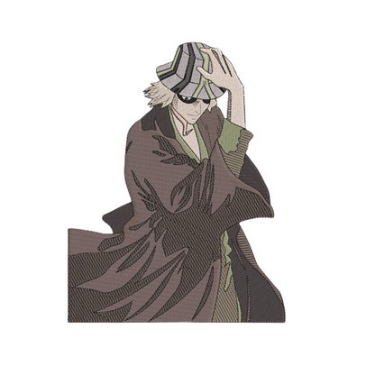Kisuke Urahara Custom - Bleach - Broderie