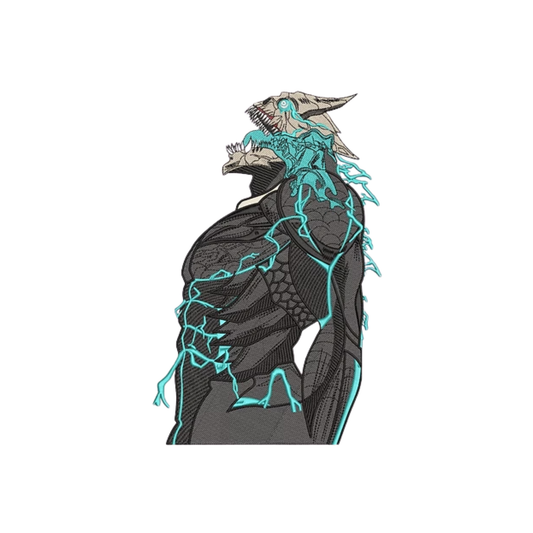 Kafka Hibino Custom - Kaiju n°8 - Broderie