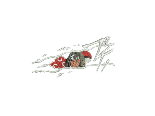 Itachi Custom - Naruto - Broderie
