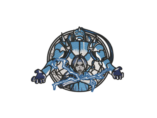 Edward et Alphonse Elric Custom - Full Metal - Broderie