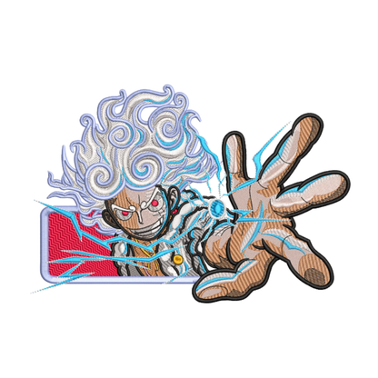 Monkey D. Luffy Custom - One Piece - Broderie