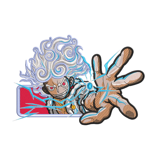 Monkey D. Luffy Custom - One Piece - Broderie