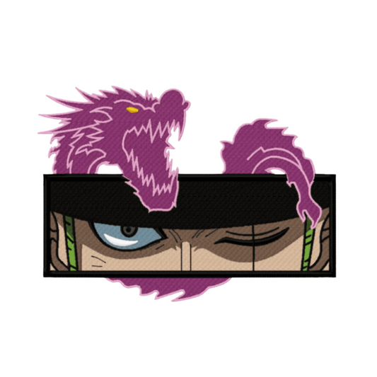 Zoro custom - One piece - Broderie