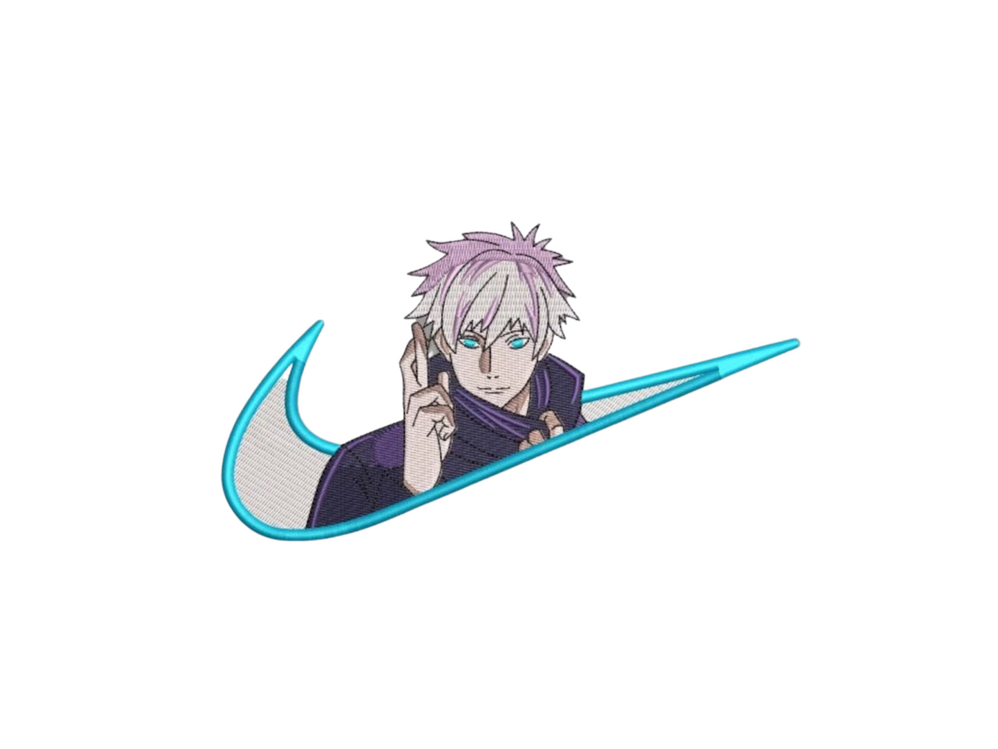 Gojo Custom - Jujutsu Kaisen - Broderie