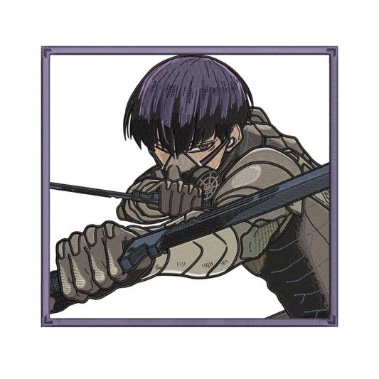 Hoshina - Kaiju n°8 - Broderie