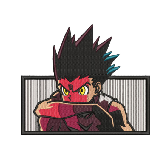 Gon custom - Hunter x hunter - Broderie