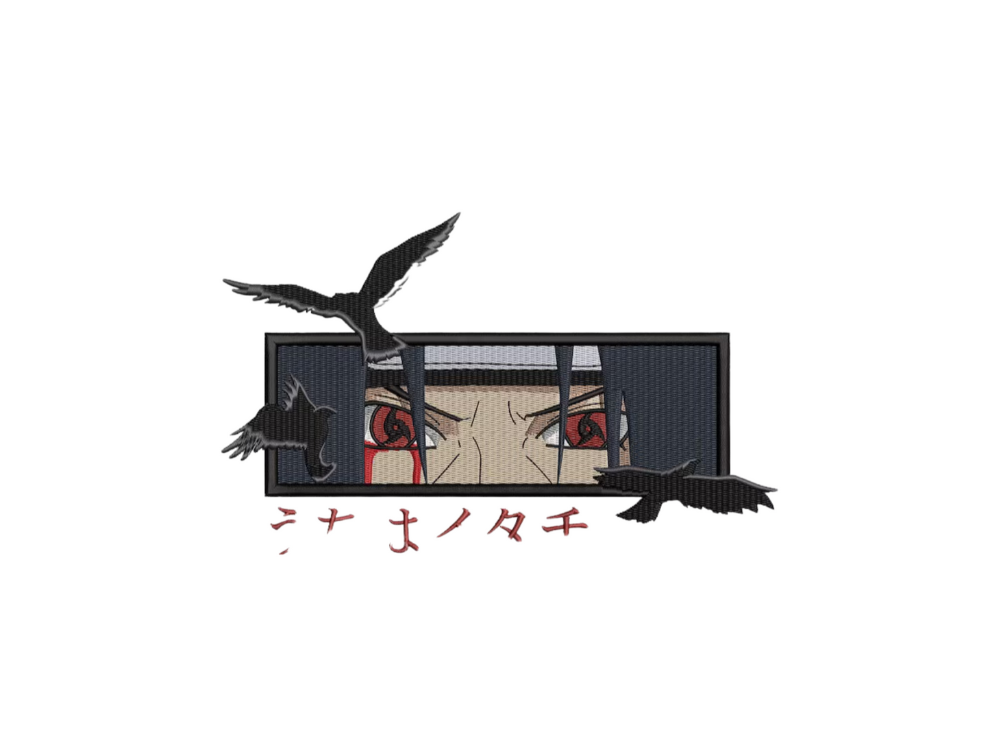 Itachi Custom - Naruto - Broderie
